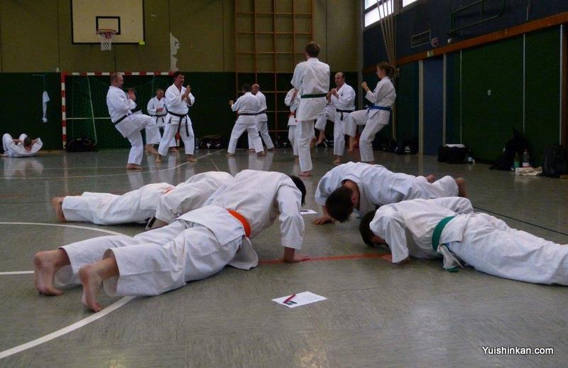 Allein oder in der Gruppe schwitzen Wintertraining 2012 a